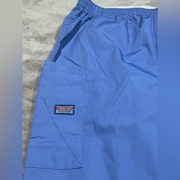 Cherokee WorkWear Women's Elastic Waist Scrub Pant - Tall/Regular - Picture 3 of 9